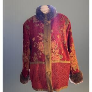 ISABELLA'S JOURNEY Size XXL San Remo Jacket Signature Collection Boho Tapestry